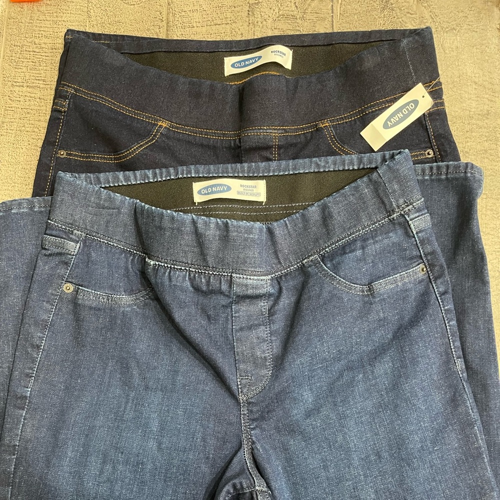 Old Navy Rockstar Jeggings Size 10 Bundle